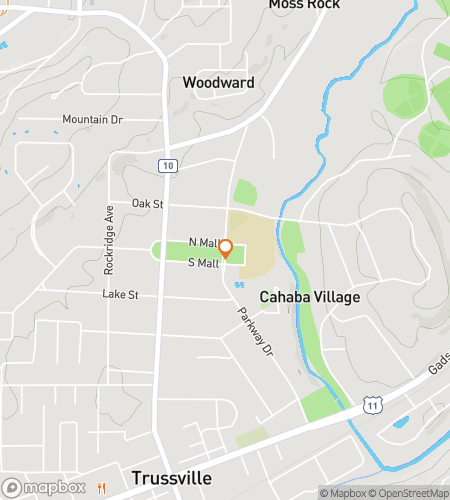 Karte der Schnitzeljagd-Walkingtour f&uuml;r Trust the Truss&excl;&colon; The Rock-Solid Trussville Hunt