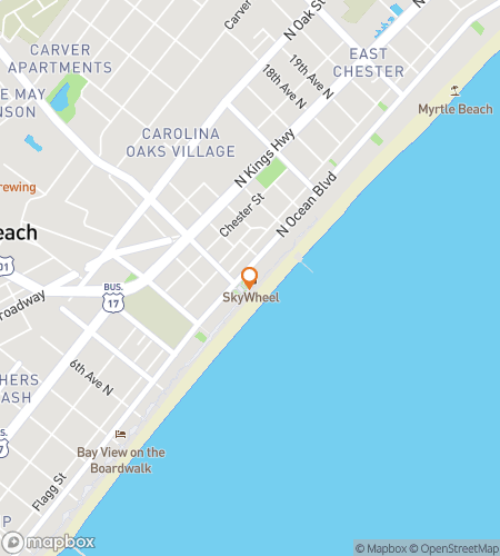 Map of scavenger hunt walking tour for Piers, Parks & Plenty of Fun