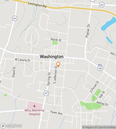 Hartă tur de explorare cu vânătoare de comori pentru Downtown Georgia Jamboree Hunt