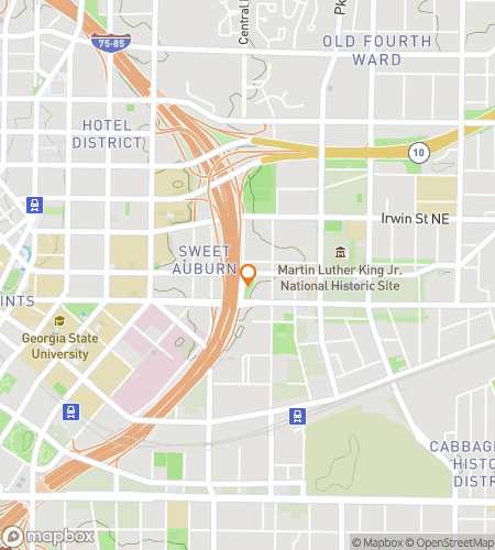 स्वीट ऑबर्न स्कैवेंजर हंट के लिए स्कैवेंजर हंट वॉकिंग टूर का नक्शा