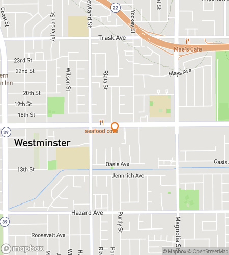 Map of scavenger hunt walking tour for  Westminster scavenger hunt