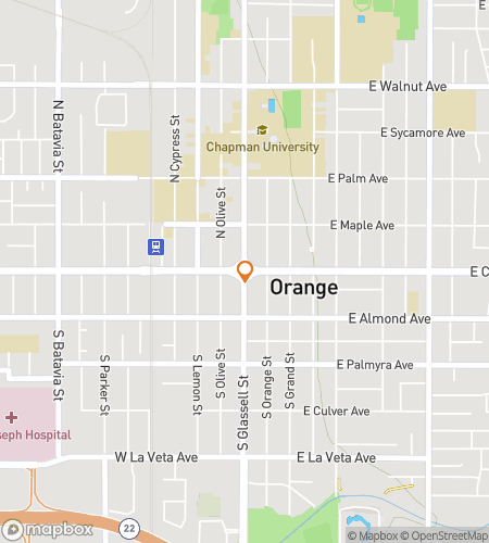 Map of scavenger hunt walking tour for Operation Orange Crush: The Plaza Pursuit
