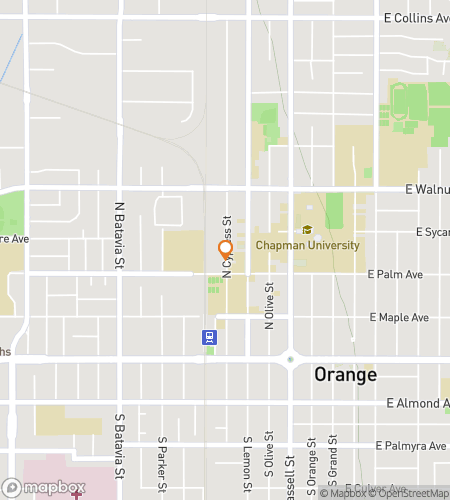 Harta turului de vânătoare de comori pe jos pentru „A-peel-ing in Orange”