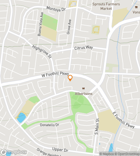 Map of scavenger hunt walking tour for Corona Grand Boulevard & Downtown Delights