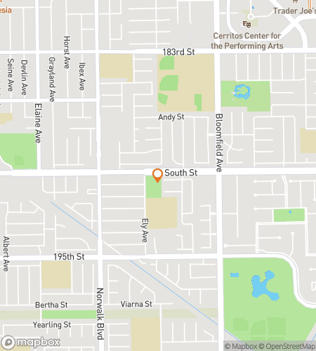 Map of scavenger hunt walking tour for Cerrit-Oh Wow&excl; Exploring Cerritos