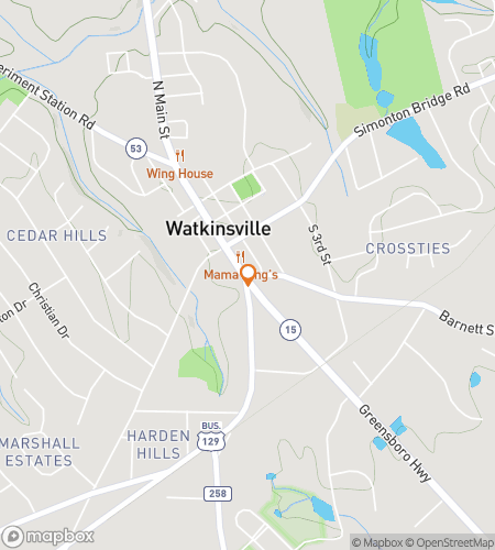 מפת סיור הליכה לחיפוש אחר המטמון ל'שווה את הליכת ווטקינס'