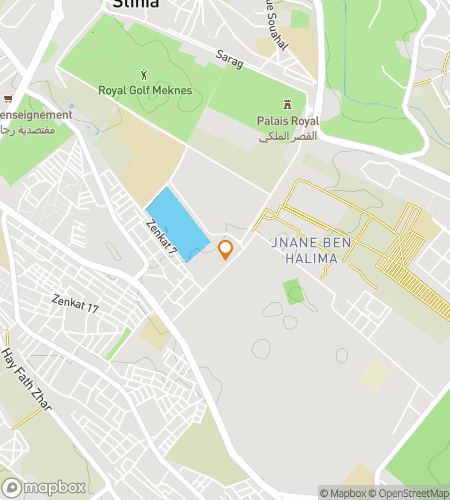 Map of scavenger hunt walking tour for Mek It Happen&colon; The Imperial Mekn&egrave;s Chase