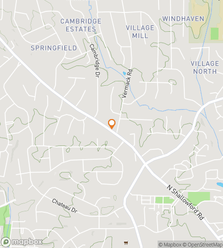 Mappa del tour a piedi con caccia al tesoro per "Wood You Believe It&quest;&colon; The Lively Dunwoody Hunt"