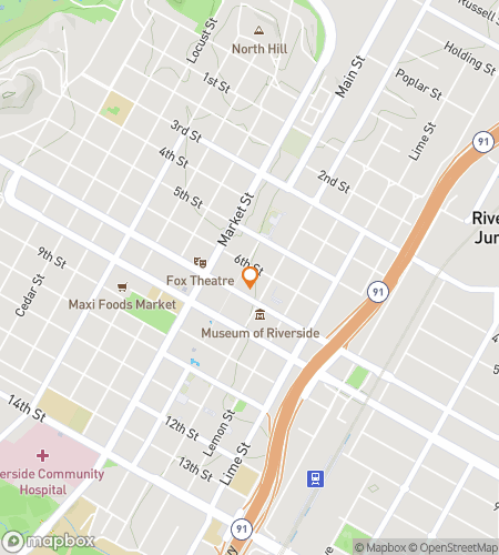 Térkép a kincskereső gyalogtúrához az Universal Riverside-ban