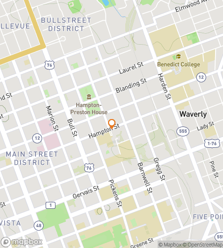 Map of scavenger hunt walking tour for Capital Culture