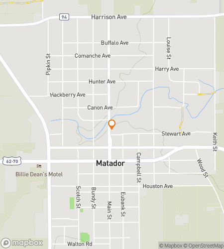 Map of scavenger hunt walking tour for Matador‘s Texcellent Treasure Hunt