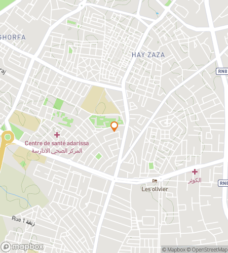 Map of scavenger hunt walking tour for Fez: The Heart of Moroccan Heritage