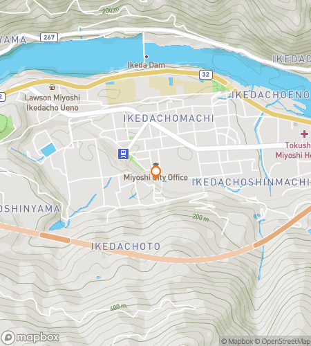 Map of scavenger hunt walking tour for Whispers of the Iya Valley