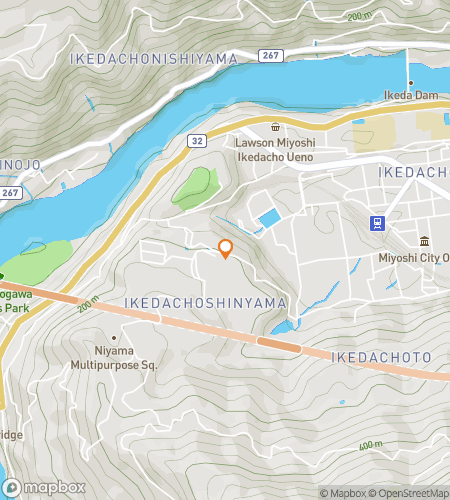 Map of scavenger hunt walking tour for Off the Tourist Path: Miyoshi Hunt