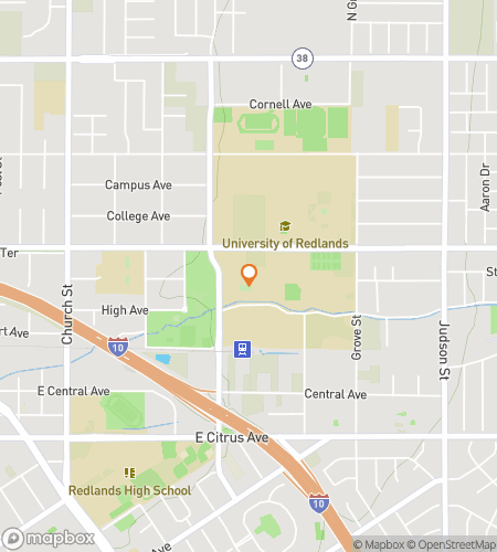 Map of scavenger hunt walking tour for Unleash the Bulldogs: Redlands Scavenger Hunt