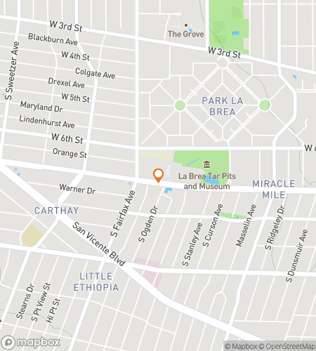 Map of scavenger hunt walking tour for American Horror Story: The Hunt Within