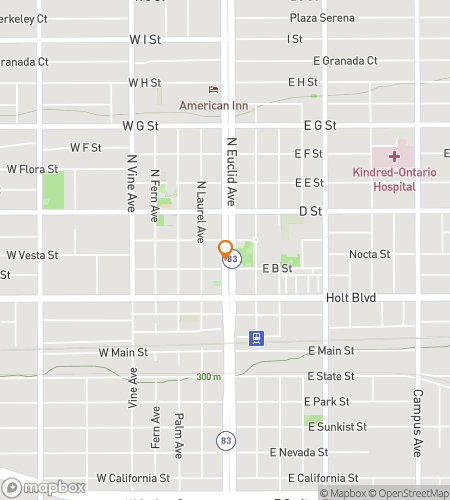 Ontario‘s Hidden Treasures Hunt -kävelykierroksen aarteenetsintäkartta