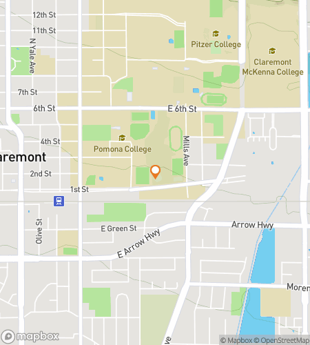 Map of scavenger hunt walking tour for Mudd You Believe It&quest;&colon; The Brainy Harvey Mudd Hunt