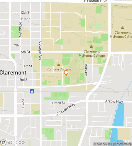 Map of scavenger hunt walking tour for The Scripps Sleuth Shuffle