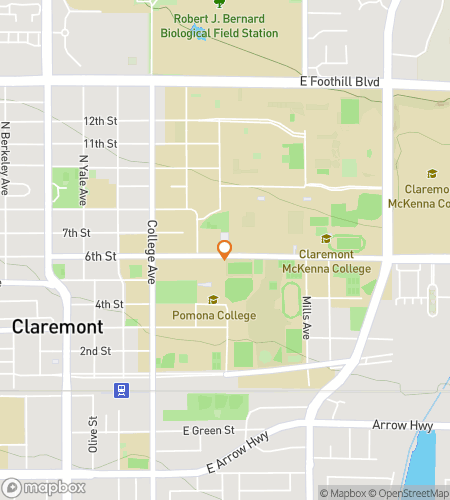 Hartă tur ghidat cu "scavenger hunt" pentru McKenna Mysteries: The Claremont Hunt