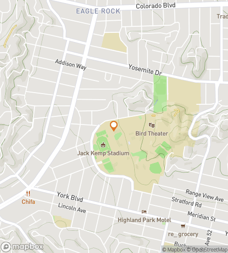 Map of scavenger hunt walking tour for Oxy Spirit Hunt: Roam with the Tigers