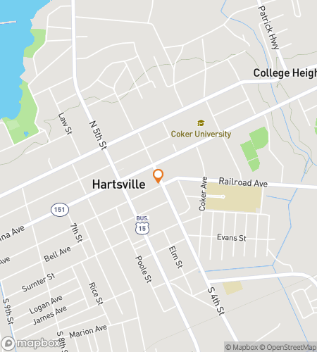 Map of scavenger hunt walking tour for A Hartfelt Downtown Hunt