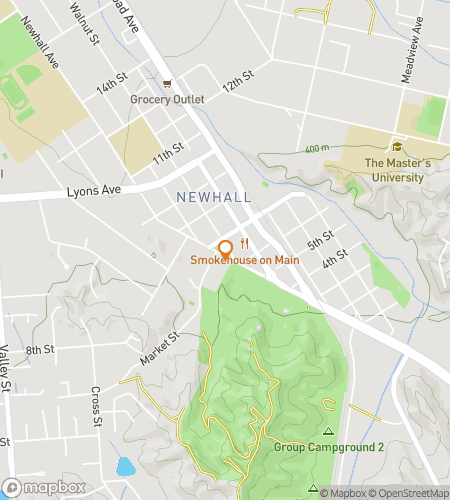 Map of scavenger hunt walking tour for Santa Clarita Valley Ventures