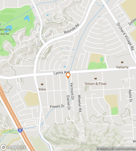 מפת סיור הליכה של חיפוש אוצרות עבור סיבוב ברים בסנטה קלריטה