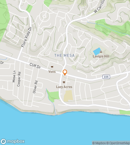 מפת סיור רגלי של חיפוש אוצרות עבור מסלול בר בסנטה ברברה&comma; קליפורניה