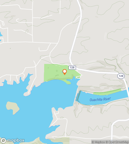 Aarteenetsinnän kävelykierroksen kartta Entergy Park Huntille