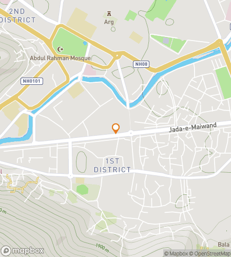 Map of scavenger hunt walking tour for Kabuled It Off: The Mountain Mystery Hunt