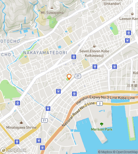 ポートサイド・パズル・オブ・神戸のスカベンジャーハントウォーキングツアーマップ