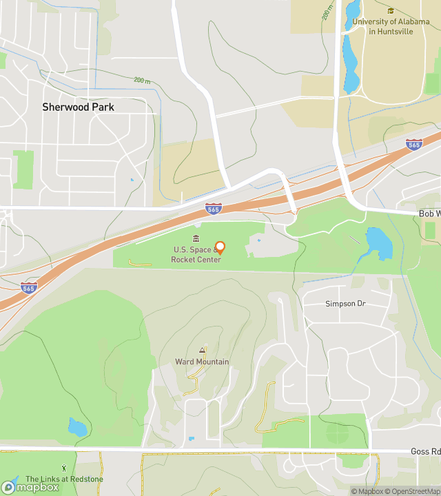 מפה של סיור הליכה לציד אוצרות עבור Sherwood Park Shindig Scavenger