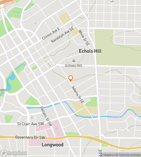 Map of scavenger hunt walking tour for Ready, Set, Hunt!: The High-Speed Huntsville Chase