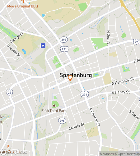 Mapa pěšího prohlídky s honem za pokladem pro Sparkle City Rapid Quest