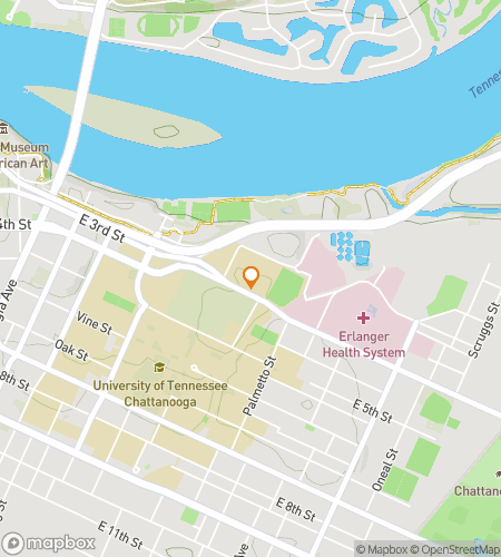 Chattanooga Hayalet Turu için macera avı yürüyüş turu haritası