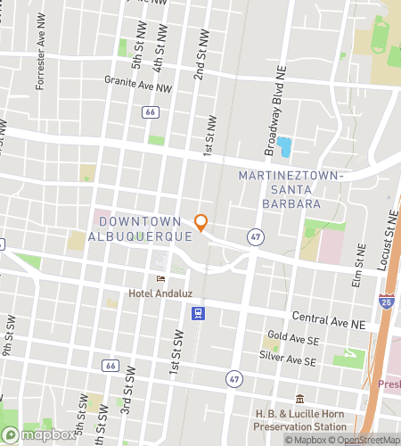 Hartă tur pietonal cu vânătoare de comori pentru Better Call Saul: The Albuquerque Caper