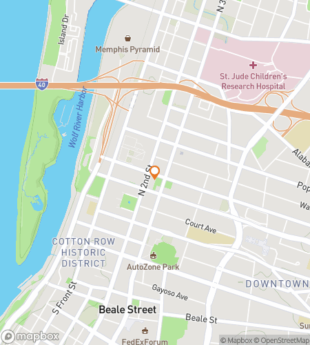 Memphis Lezzeti Scavenger Hunt Yürüyüş Turu Haritası