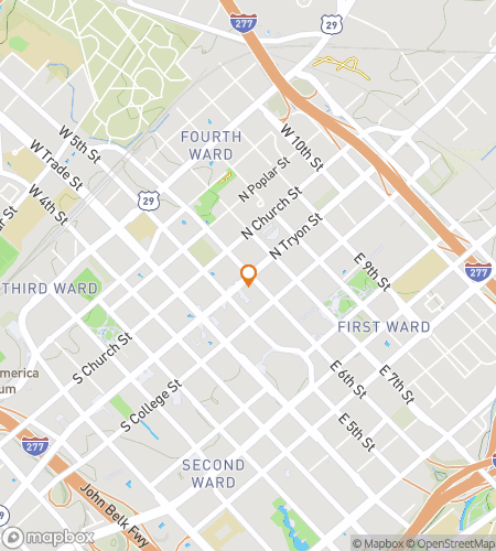 Map of scavenger hunt walking tour for Forth Ward Wander