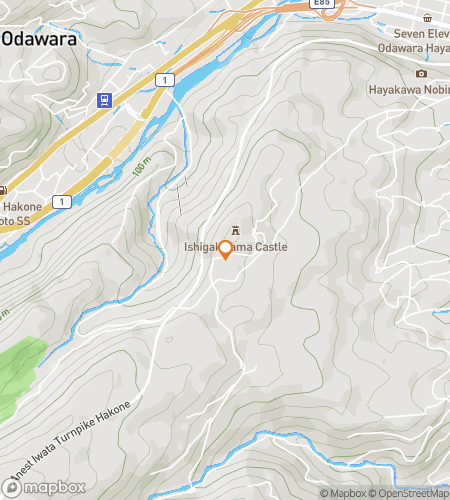 箱根：富士の静寂への玄関口 スカベンジャーハント ウォーキングツアーマップ