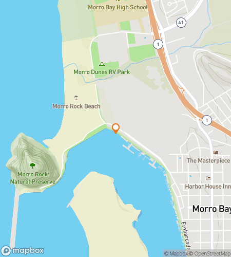 Map of scavenger hunt walking tour for The Volcanic Vessel&colon; A Morro Bay Heritage Quest