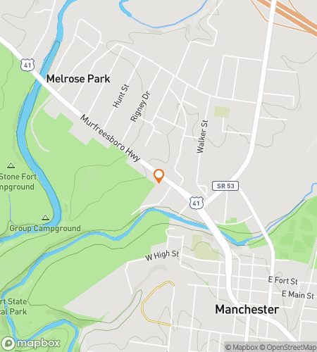 A Manchester Mirthful Mystery Hunt (vidám rejtélyvadászat Manchesterben) gyalogos túrájának térképe