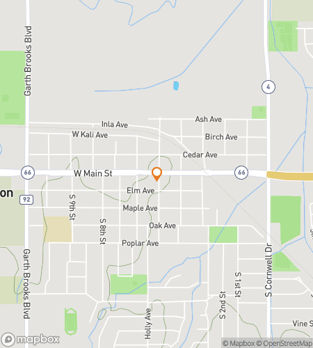 Map of scavenger hunt walking tour for Yukon‘s Treasure Trotters