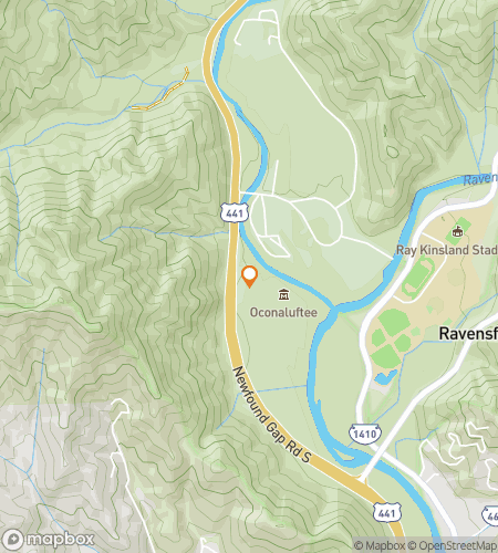 خريطة جولة المشي للبحث عن الكنز "تشيروكى تشيزينج تريجرز"
