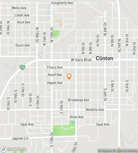 Χάρτης περιπάτου ανίχνευσης θησαυρού για Clinton‘s Capers & Cache
