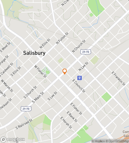 Карта пешеходного квеста "Южное очарование Солсбери"