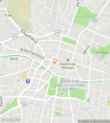 Map of scavenger hunt walking tour for The Oldest Capital Comes Alive