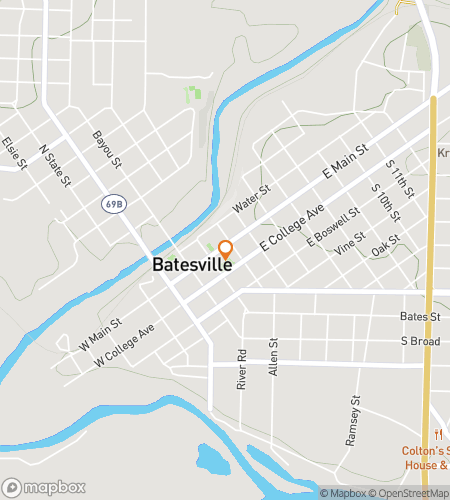 Batesville'in Nefes Kesen Zenginlik Avı için gizemli av yürüyüş turu haritası