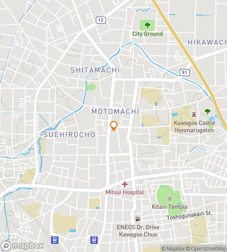 가와고에 스캐빈저 헌트 도보 투어 지도: 시간이 천천히 흐르는 곳