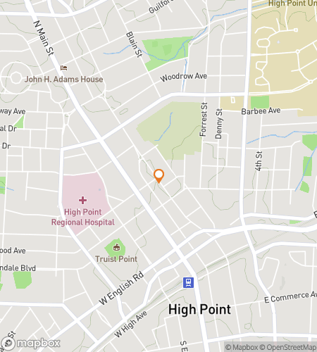 Map of scavenger hunt walking tour for Prowl the Point: Panther Hunt